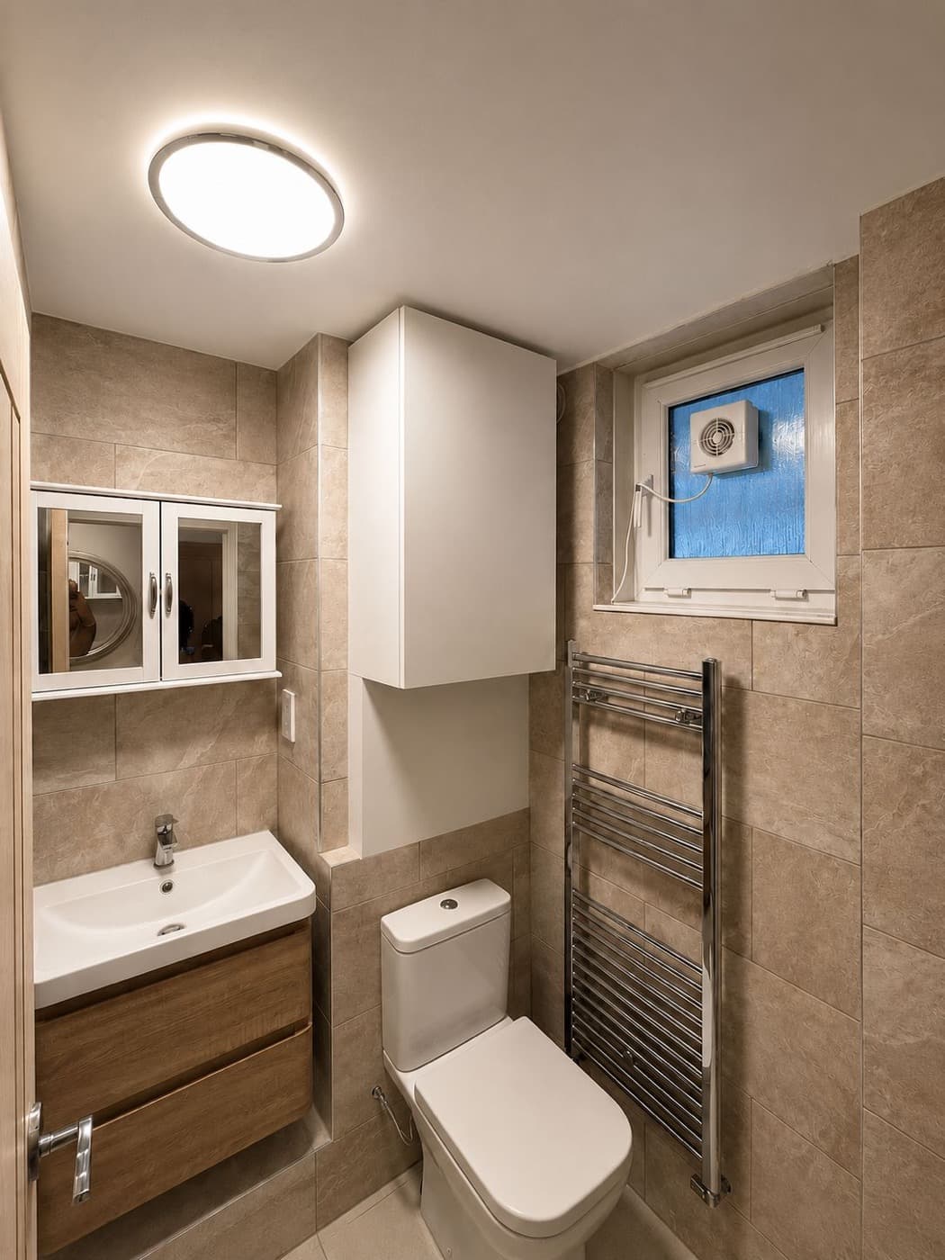 Compact Bathroom in Acton, after