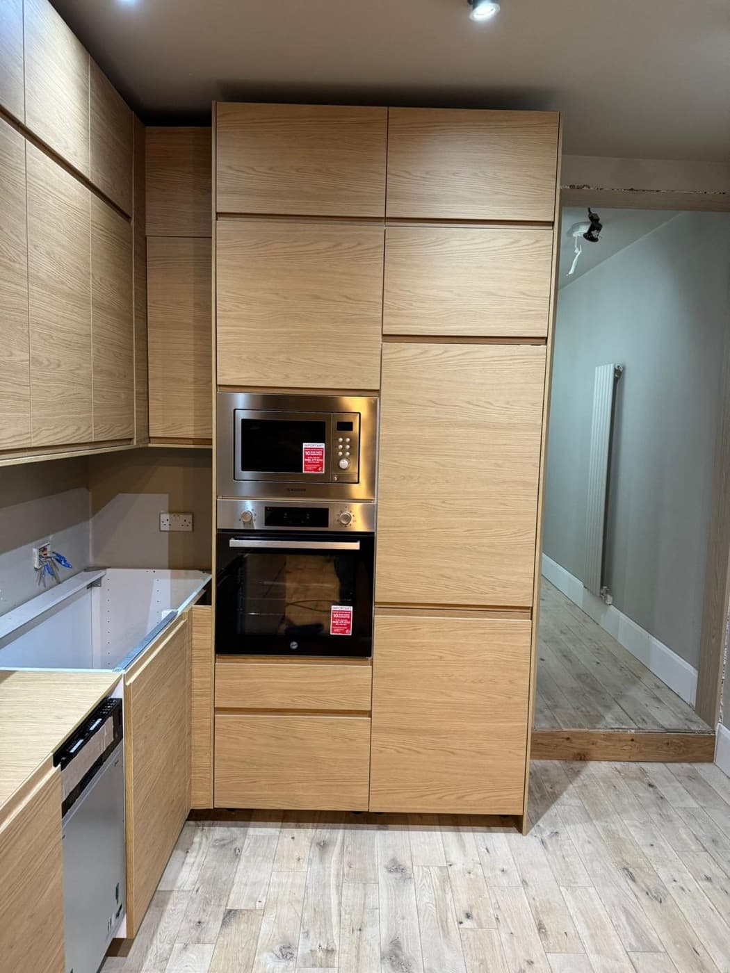 Oak Kitchen Conversion in West Kensington, after