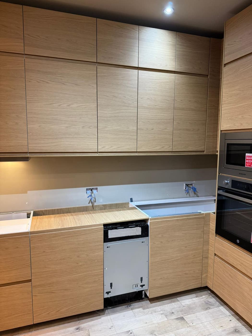 Oak Kitchen Conversion in West Kensington, after