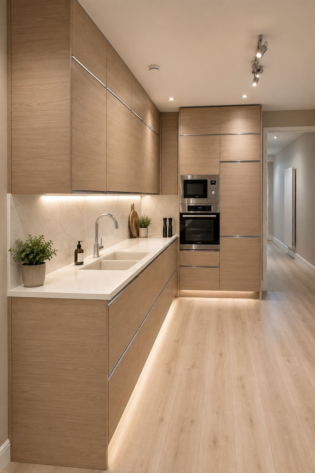 Oak Kitchen Conversion in West Kensington, after