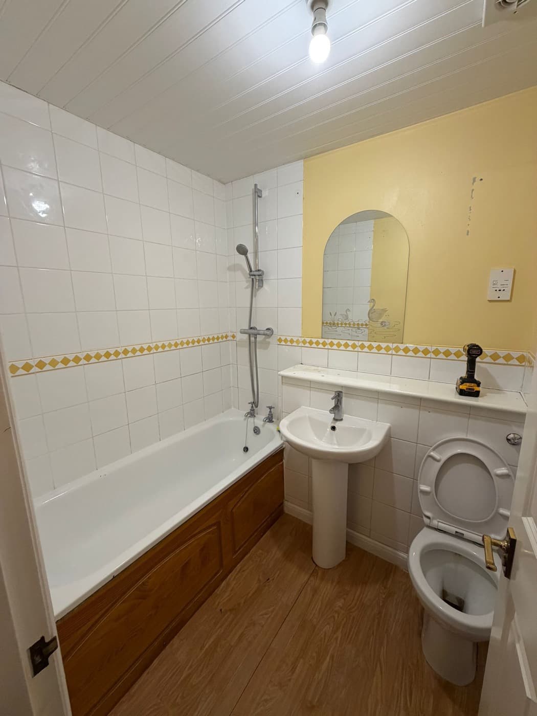 Walk-in Shower Room in Peckham, before