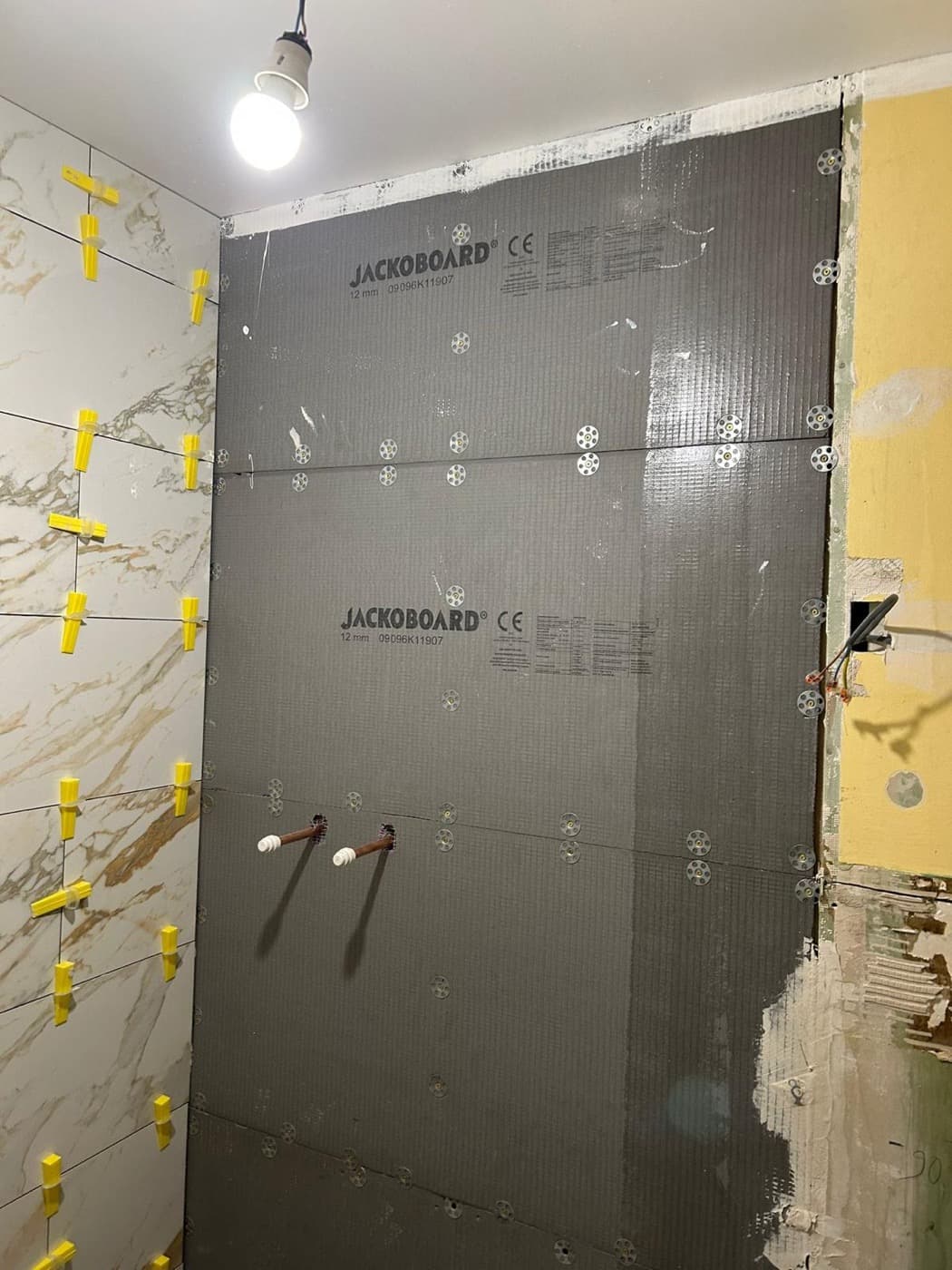 Walk-in Shower Room in Peckham, work in progress